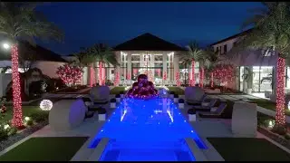 A Christmas experience of the Biscayne Model Estate by Landmark Custom Homes