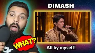 Впервые слышу песню DIMASH - All By Myself | Реакция!