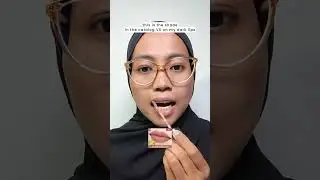 This is Wardah Lip Matte #lipmatte #lipcream #bibirgelap