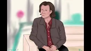 Speedpaint by paint brush / Supernatural / Sam Winchester / Сверхъестественное / Сэм Винчестер