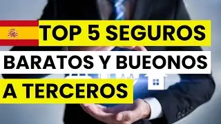 🥇 Los 5 mejores seguros a terceros baratos en España (2026)
