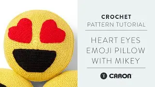 Crochet Emoji Pillow with Mikey of the Crochet Crowd
