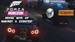 Forza Horizon 5: Never give up against a CHEATER using SPEED AND GRIP HACKS!