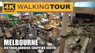 Victoria Gardens Shopping Centre Walking Tour in Melbourne, Australia (4K 60fps)