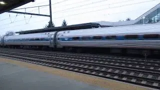 Amtrak Full HD: Northeast Regional Train #193 With Siemens ACS-64 657 at Hamilton, NJ