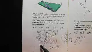 ORİJİNAL ' den 2 GEOMETRİ Sorusu.. Sahurluk.. 👍