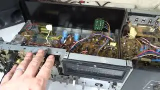 MANTENIMIENTO Y FALLAS DE UNA DECK TAPE PLAYER CASETERA SANSUI SC-1300 JAPAN 1980 TUTORIAL