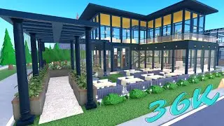 Touch of Black Restaurant in Restaurant Tycoon 2 - ROBLOX (SPEEDBUILD)