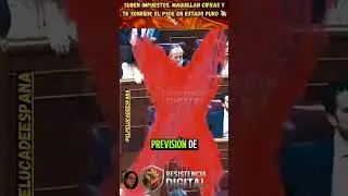SUBEN IMPUESTOS, MAQUILLAN CIFRAS Y TE SONR&Iacute;EN: EL PSOE EN ESTADO PURO 💸🎭 #actualidad #reels #viral