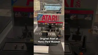 Original Atari 2600 at the Henry Ford Museum #atari #vintage #gameconsole #retropics #vintagegeek