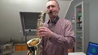 Rote Lippen soll man küssen -Saxophonist Joachim Kolodziej