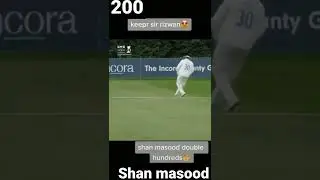 Shan Masood double hundred 🔥 #cricket #shanmasood #country #pakistan #viral #shorts