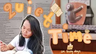 MY QUIET TIME ROUTINE ON BUSY DAYS ✨ realistic seminary busy mornings