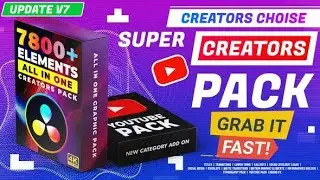 Hey For You! Super Creators Pack for DaVinci Resolve Templates