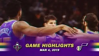 Highlights: Jazz 112 | Pelicans 115