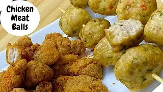 Ramadan Special Freeze And Store Chicken Meatball Recipe | Frozen Chicken Meatballs Recipe |