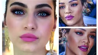 Rihanna Inspired Girly Fresh Pink Makeup | Ruby Golani