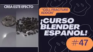 CURSO BLENDER 4.2  | CELL FRACTURE | Free Addon