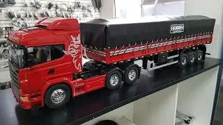 BRUTUS - TAMIYA SCANIA VERMELHA GRANELEIRA MFC03/AT10