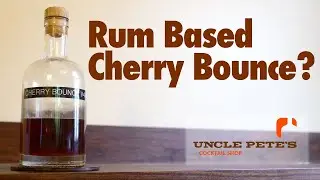 Cherry Bounce, with Cloves and Rum!