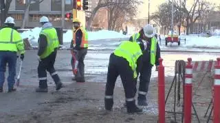 VIDEO: Patching Up a Water Main