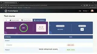 Learner Dashboard