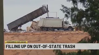 EXCLUSIVE INVESTIGATION: Out-of-state trash filling up SC landfills