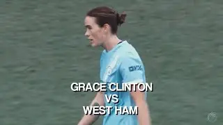 Grace Clinton Scenepack || Please give credits if used! || Man City Women vs West Ham