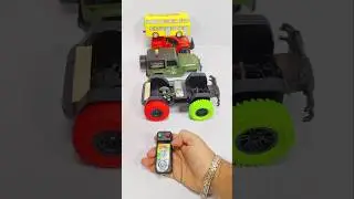 Dc motor Car Powered by Remote control / Remote control car / Upgrade Remote control car / RC car 🚗