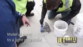 Spalled concrete repair @ Gary International Airport - J. E. Tomes