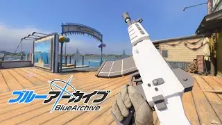 Various guns from Blue Archive with COD animations