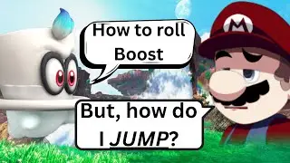 Mario odyssey but i can ONLY do what cappy tells me