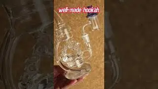 Well-made hookah #afmglass #glassbong #glassblowing #bongs #bongshop #bong #smokeshop #waterpipe