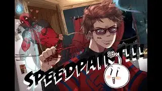 SPEEDPAINT // AU DEADPOOL Y PETER...!! [COMISION]