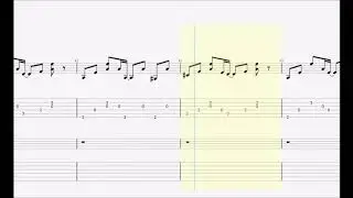 ヨルシカ. 雲と幽霊  guitar tab 1