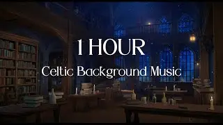 Ancient Medieval Castle Library Ambience | ANCIENT TOMES