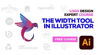 How to Use The Width Tool in Adobe Illustrator.