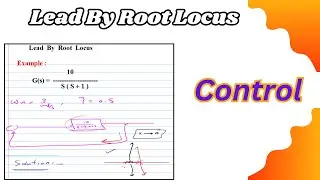 Lead By Root locus