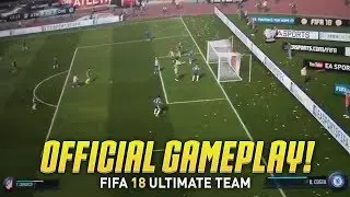 LEAKED FIFA 18 GAMEPLAY! (Chelsea vs Atletico Madrid)
