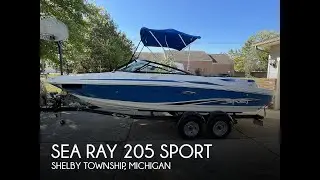 Used 2012 Sea Ray 205 Sport for sale in Shelby Township, Michigan