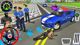 New Police Car Chase Driver 3D Games - Real Cop Cars Driving Simulator 2026 Android Gameplay