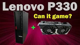 Игровая сборка Lenovo P330 &mdash; Occulink Aoostar AG02 eGPU Nvidia 5060ti 16 ГБ