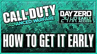 Advanced Warfare Early: 