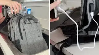 I Didn&rsquo;t Expect This From a Travel Backpack&hellip; (Water Test & Charging) | Best Travel Backpack