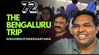 Vlog 71: The Bengaluru Trip #bengaluru #pune #flight #airindia #airport #fun