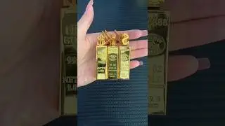 Golden brick match striker #usa #usatoday #match #lightercollection #lighters