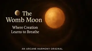 The Womb Moon &mdash; &ldquo;Where Creation Learns to Breathe&rdquo; (Flower Moon) | An Arcane Harmony Original