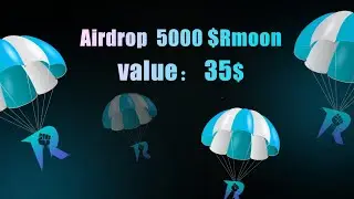 #RMOON Rise moon Airdrop | Earn Money through Airdrop | Be millionaire | New Airdrop 2022 | All Cryp
