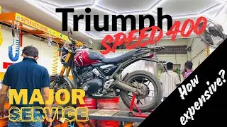 Triumph Speed 400 Paid service - How expensive?💸