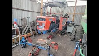 Same Falcon Vorderachse und Lenkung instand setzen fast wie neu Traktor T&Uuml;V fertig machen